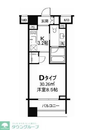 TLRレジデンス両国の物件間取画像